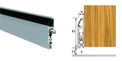 B01 Automatic door bottom drop down seals