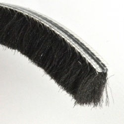 Wool pile weather strip