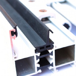 aluminum glass door and windows rubber seal strip