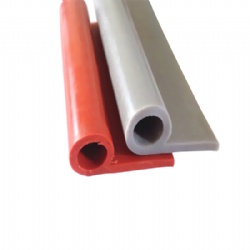 P Sections Heat-Resistant Silicone Extrusions Rubber Seal Strip