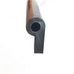 P Sections Heat-Resistant Silicone Extrusions Rubber Seal Strip