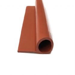 P Sections Heat-Resistant Silicone Extrusions Rubber Seal Strip