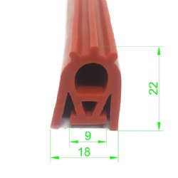 Heat Resistance Silicone rubber door seal for rice steaming cabinet
