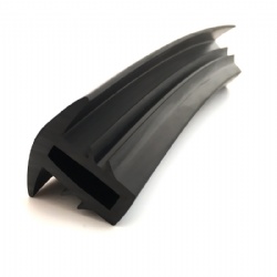 EPDM Customize Extruded T Shape prefab house Fill in the Gap rubber Seal Strip Solar PV Panel Waterproof Rubber Sealing Strip