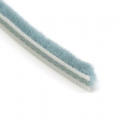 Sliding door and window seal wool pile weather strip