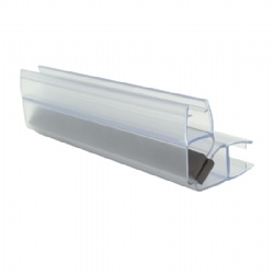 shower door glass rubber magnetic door seal strip