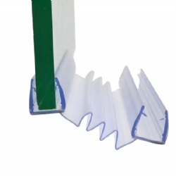 glass edge guard PVC seal strip