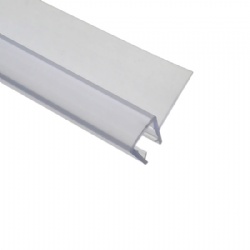 frameless glass bathroom door seal
